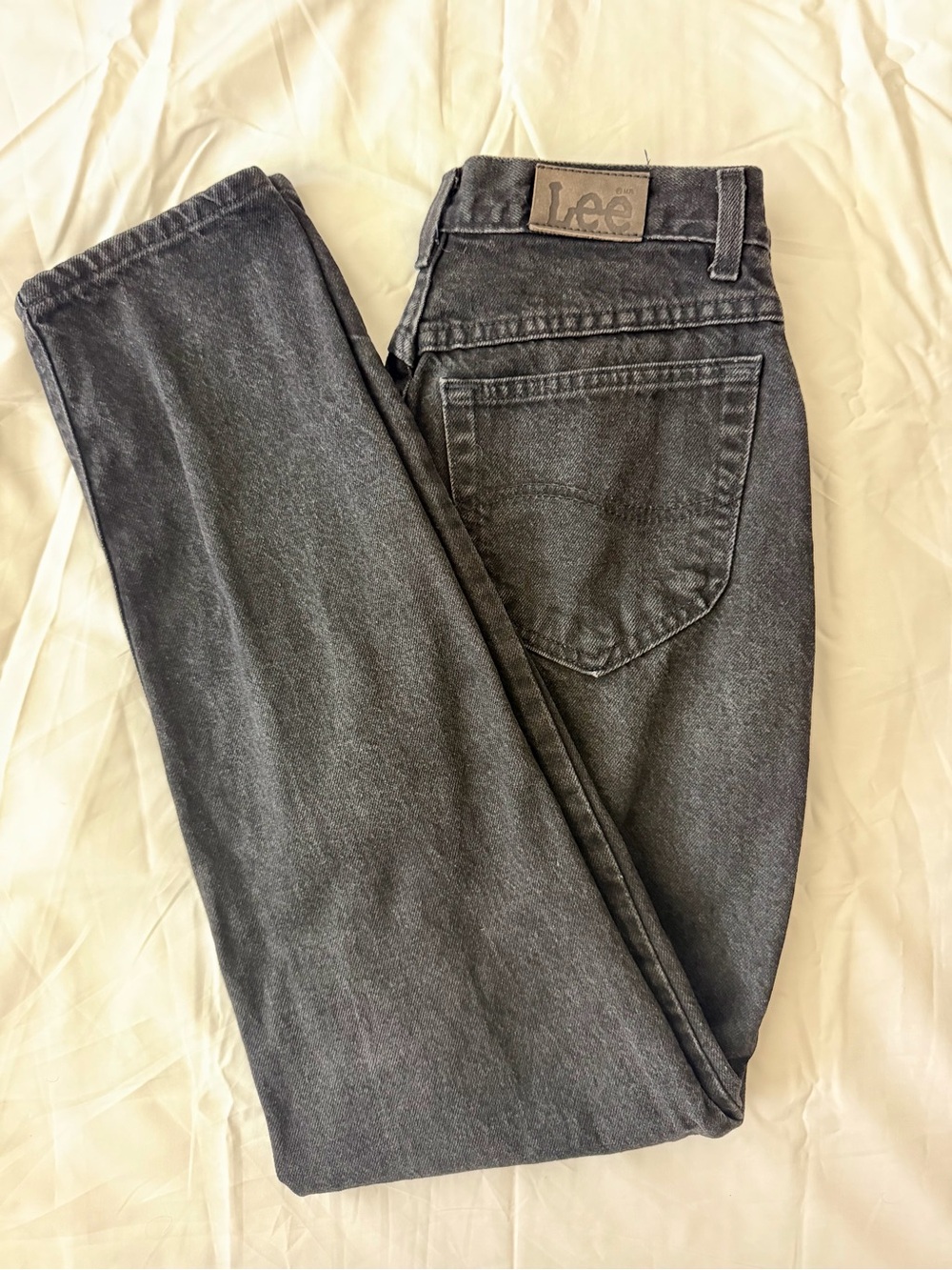 90s Lee M.R. Tag Straight Leg mid rise women’s Jeans size 10 in black